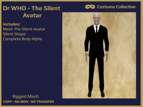 Second Life Marketplace - *CC* Dr WHO- The Silent Avatar